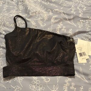 Beyond Yoga Black Sparkle Top